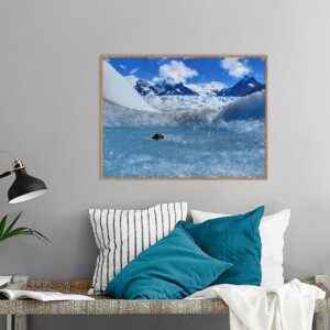 Quadro - Alexandry Mazoni - A River On The Glacier