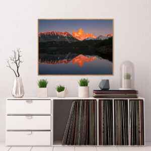 Quadro - Alexandry Mazoni - Amanecer Laguna Capri El Chalten 2