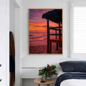 Quadro - Alexandry Mazoni - Amanhecer Intenso Praia De Carneiros