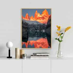 Quadro - Alexandry Mazoni - Amanhecer Laguna Sucia El Chalten 1