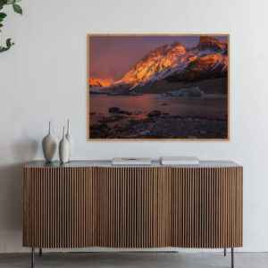 Quadro - Alexandry Mazoni - Amanhecer Laguna Torre El Chalten 1