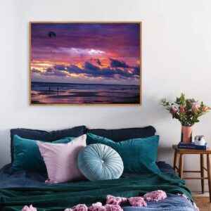 Quadro - Alexandry Mazoni - Atardecer En La Paloma