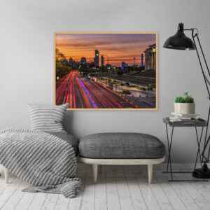 Quadro - Alexandry Mazoni - Atardecer Porteño