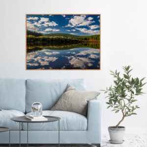 Quadro - Alexandry Mazoni - Blue Sky Reflection On Tainhas River