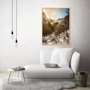 Quadro - Alexandry Mazoni - Caminhos Nevados