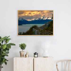 Quadro - Alexandry Mazoni - Fim De Tarde No Parque Nacional Los Glaciares