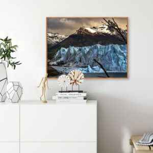Quadro - Alexandry Mazoni - Glaciar Perito Moreno No Fim De Tarde
