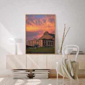 Quadro - Alexandry Mazoni - Nuvens Flamejantes