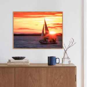 Quadro - Alexandry Mazoni - Panning Sail In The Sunset