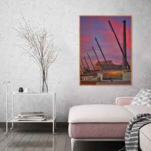 Quadro - Alexandry Mazoni - Parque Da Orla Colorful