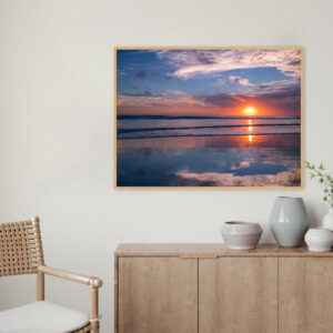 Quadro - Alexandry Mazoni - Pôr Refletido No Arraial