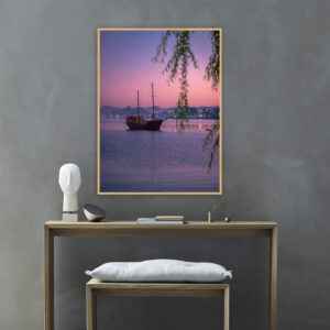 Quadro - Alexandry Mazoni - Puerto Varas Fim De Tarde 1