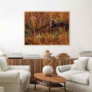 Quadro - Alexandry Mazoni - The Bird And The Burned Grass