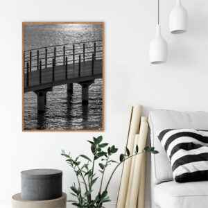 Quadro - Alexandry Mazoni - Walkway on Guaíba Lake PB