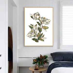 Quadro - Caroline Perillo - Bouquet De Magnólias
