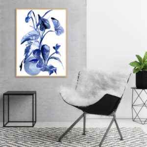 Quadro - Caroline Perillo - Rosa Azul 3