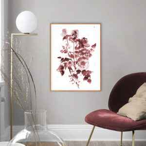 Quadro - Caroline Perillo - Rosa Ferrugem 1
