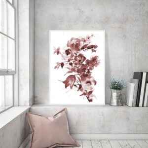 Quadro - Caroline Perillo - Rosa Ferrugem 2