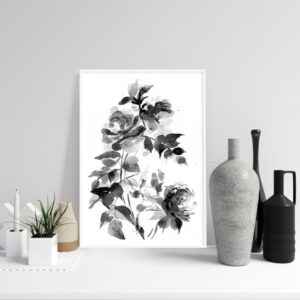 Quadro - Caroline Perillo - Rosa PB 3