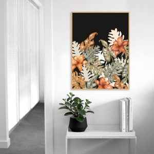 Quadro - Fernanda Postal - Florazu Escura