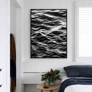 Quadro - Fernando Silva - Mar Preto E Branco