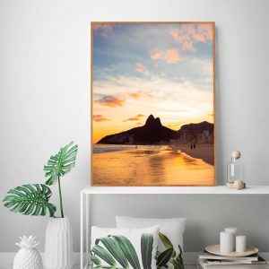 Quadro - Fernando Silva - Sunset Dois Irmãos