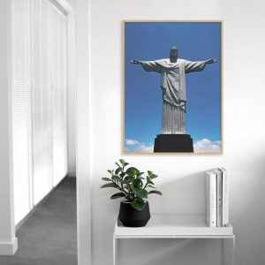 Quadro - Guilherme Pessanha - Cristo Blue