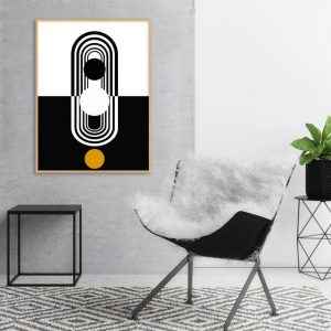 Quadro - Ionara Passos - Linhas Abstratas 1