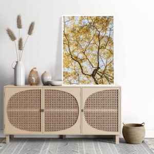 Quadro - Fernando Silva - Linhas Entre Folhas Vertical