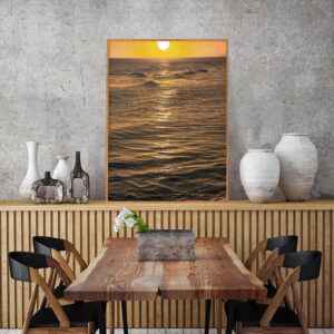 Quadro - Fernando Silva - Sol Banhando O Mar