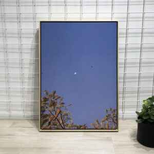 Quadro - Guilherme Pessanha - Lua ao fundo