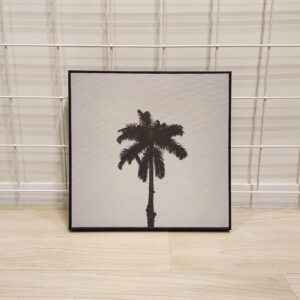 Quadro - Guilherme Pessanha - Coqueiro em fundo branco