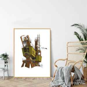 Quadro - Lourenço Degani - Gaivotas l