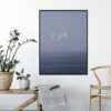 Quadro - Bird - Nuvem Azul