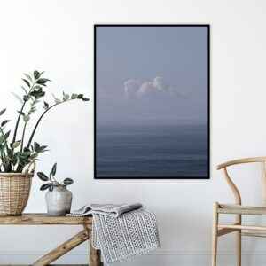 Quadro - Bird - Nuvem Azul