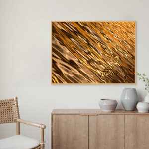 Quadro - Carlos Eduardo Azevedo - Reflexo Ouro