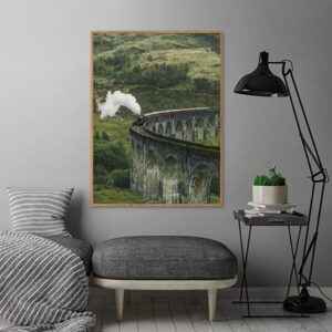 Quadro - Michel Fraitag - Mágico Viaduto Glenfinnan 2