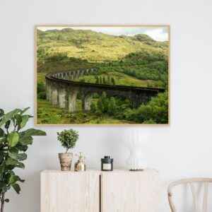 Quadro - Michel Fraitag - Mágico Viaduto Glenfinnan