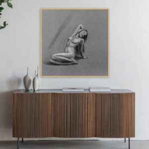Quadro - Pedro Maestri - Croqui em Nu Artístico 1