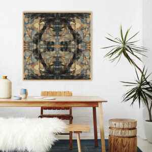 Quadro - Pedro Maestri - Face Abstrata Tie Dye