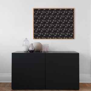 Rayssa Neckel - Floral Geométrico Preto 02