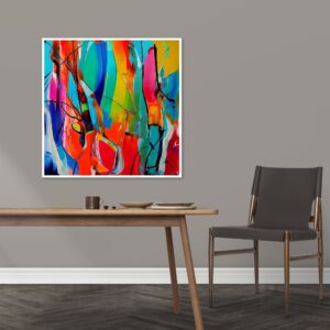 Quadro - Uillian Rius - Abstract Art 43B Q