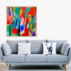 Quadro - Uillian Rius - Abstract Art 43C Q