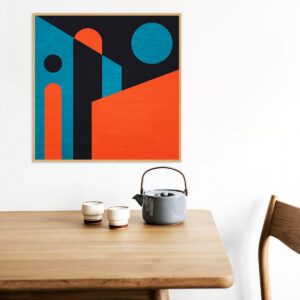 Quadro - Uillian Rius - Abstrato Geométrico 572D1