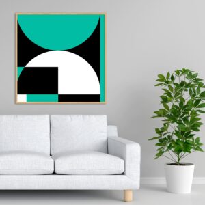 Quadro - Uillian Rius - Abstrato Geométrico 84A