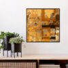 Quadro - Uillian Rius - Abstrato Geométrico Gold 12A1 - Image 4