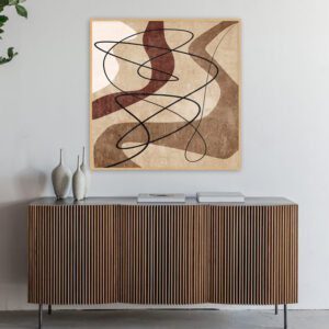 Quadro - Uillian Rius - Abstrato Orgânico 390A Q
