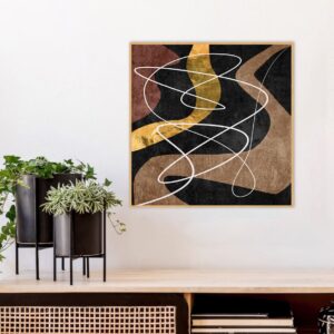 Quadro - Uillian Rius - Abstrato Orgânico 390A2 Q