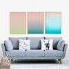Trio de Quadros - Blur 22A, 28A e 29A
