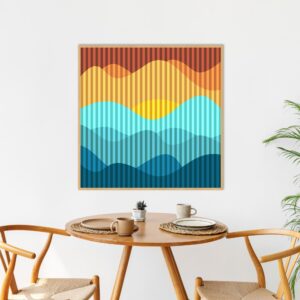 Quadro - Uillian Rius - Geométrico Linhas Minimalista 117A